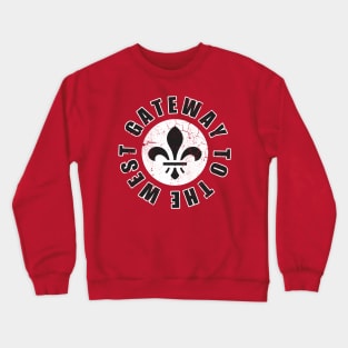 St Louis Missouri Gateway To The West Crewneck Sweatshirt